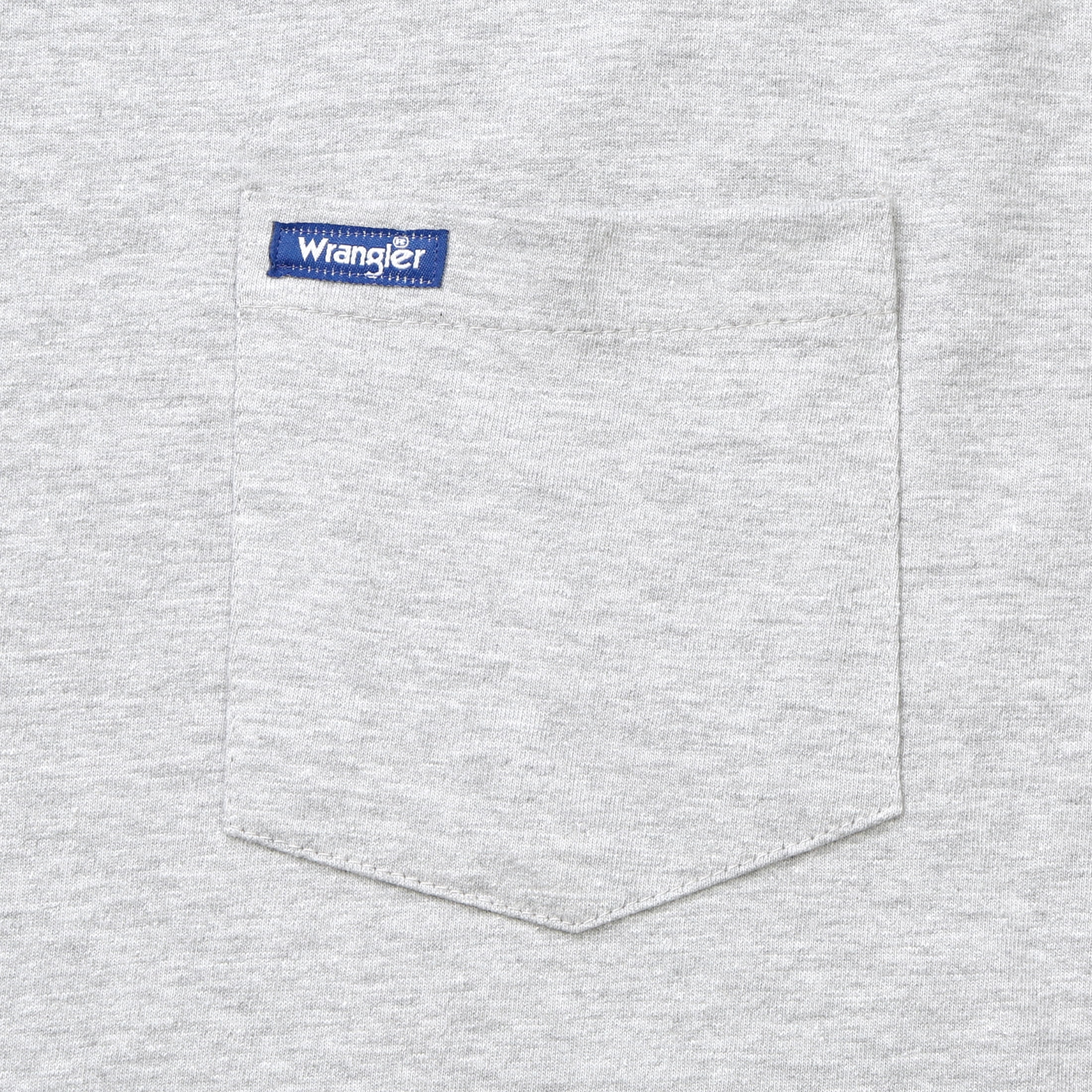 Wrangler Men's Big and Tall Pocket Tee ,Big size up to 6XL and Tall size up to 5XT