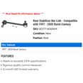 thumbnail image 2 of Rear Stabilizer Bar Link - Compatible with 1997 - 2005 Buick Century 1998 1999 2000 2001 2002 2003 2004, 2 of 2