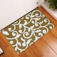 thumbnail image 5 of SUSSEXHOME Leaves Collection 2'x3' Beige&White Area Rug, Extra Soft and Comfy Carpet, Area Rugs for Kitchen, Living Room Rug, Runner Rug, Indoor Rugs for Bedroom, Machine Rug for Kids Rug, Area Rug, 5 of 6