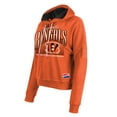 thumbnail image 2 of Women's New Era Orange Cincinnati Bengals Boxy Pullover Hoodie, 2 of 5