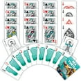 thumbnail image 3 of MasterPieces Sea Turtle Playing Cards - 54 Card Deck for Adults with Exclusive Sea Turtle Designs, 3 of 4