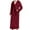 Wine, variant on Viikei Robes for Men,Viikei Mens Robes,Warm Soft Plush Mens Robe with Hood,Plus Size Plus Thick Robe for Men with Side Pocket and Belt,Bathrobes for Men Gifts