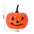 thumbnail image 2 of 1Pc Clearance Under $3 Artificial Pumpkin Pick Mini Pumpkin For Mantelpiece, Plastic Small Pumpkin R (A), 2 of 4