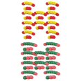 thumbnail image 1 of 200 fichas de conteo de 1 pulgada para niños, discos marcadores para juegos de mesa de matemáticas tempranas Amarillo verde, 1 of 9