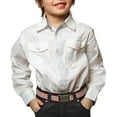thumbnail image 2 of Hold'em Elastic Belt for Toddler Unisex Kids with Silver Square Buckle - Striped Red and White, 2 of 6