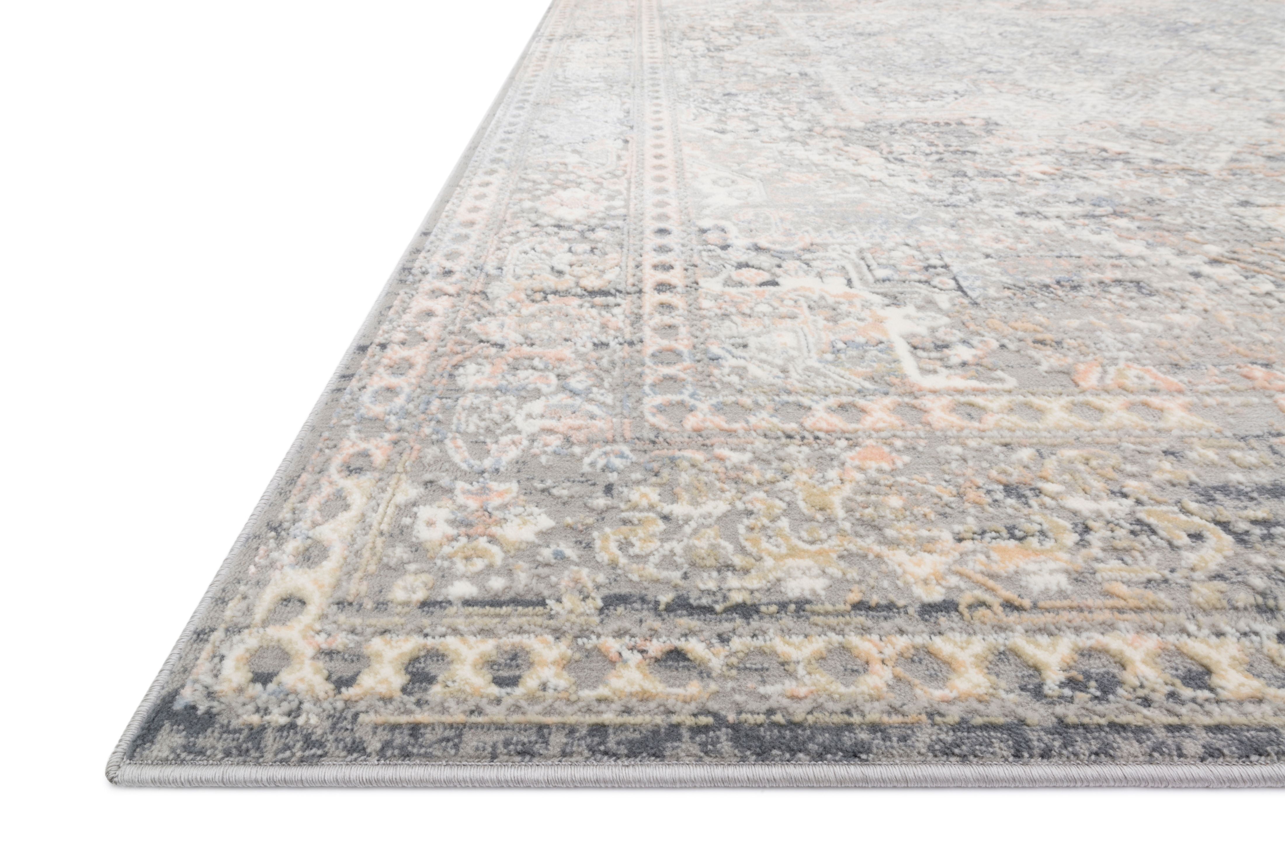 Loloi Lucia Oriental Grey / Sunset Area Rug