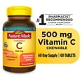 thumbnail image 5 of Nature Made Chewable Vitamin C 500 mg, Dietary Supplement for Immune Support, 60 Tablets, 60 Day Supply, 5 of 5