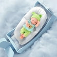 thumbnail image 6 of Reborn Baby Boy Dolls, 12 inch Realistic Silicone Vinyl Baby Doll, Soft Body Lifelike Newborn Baby Doll Gift Set for Kids Age 3+(Green), 6 of 6