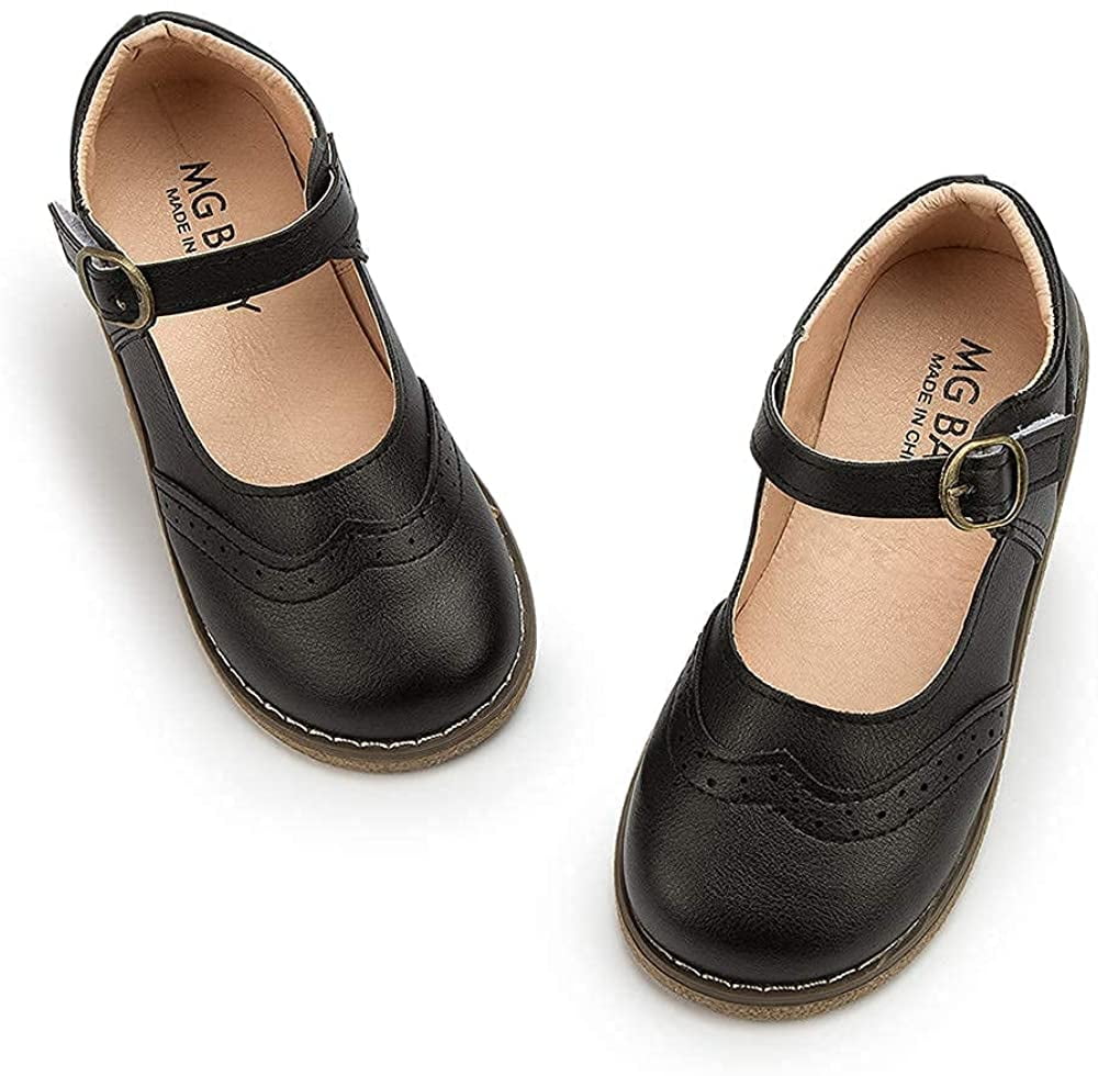 Toddler Little Girl Mary Jane Dress Shoes Ballet Flats for Girl Party