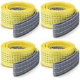 thumbnail image 1 of 4 Pcs Lift Sling Straps Heavy Duty Web Slings Straps Polyester Nylon for Hoist Car Outdoor Using, 1 of 6