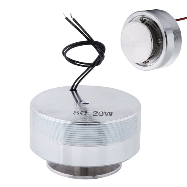 Haut-parleur de Résonance, Haut-Parleur de Résonance Toutes Fréquences 50MM Basses Vibration pour Ordinateur Portable MP3 MP4 CD Téléphone Mobile