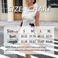 thumbnail image 7 of Morttic Women's Elegant Striped Boat Neck Sleeveless Mini Dress – Double-Side Bow Tie Slim Fit Summer Party & Date Night Dress Black，XL, 7 of 7