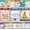 Ecosystems Science, variant on 16 Pcs Math Posters for School Classroom Decorations, 11 x 16in Poster Charts for Teachers Primary Middle High School Supplies Education Classroom Bulletin Board Wall Decor