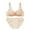 Yellow, variant on Everyday Bras for Women Lace up Bra Set Medium Briefs Men Lace up Crop Top Set Underwear And Bra Set Brief Men Pack Lace Push up Bras for Women Sexy Set Women Satin Pajamas Set Silk BU1 C