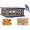 Gray/Blue, variant on JCs Wildlife Recycled Poly Lumber Caged Platform Bluebird Feeder (Blue/Blue)