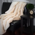 thumbnail image 2 of Lavish Home Luxury Long Haired Faux Fur Throw, 2 of 9