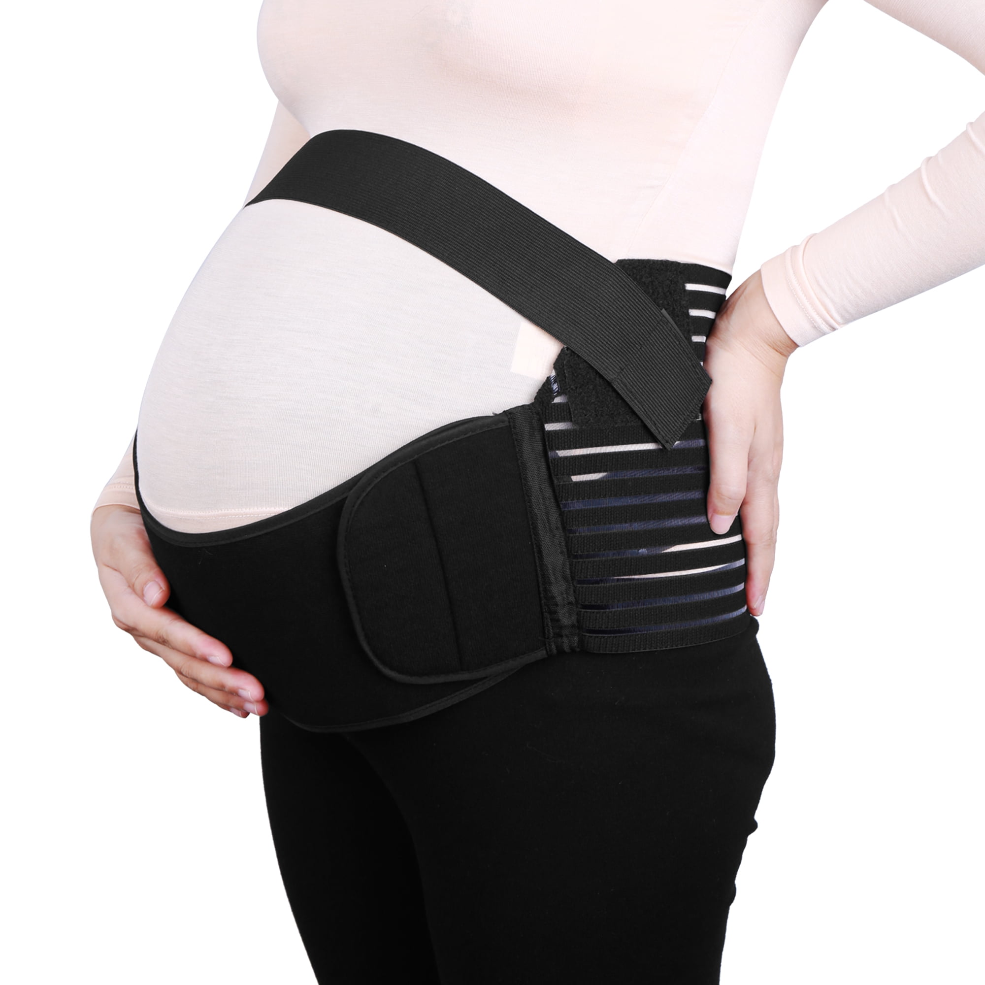 2*L Maternity Antepartum Belt Abdominal Support Waist Belly Band Back Brace