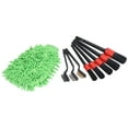 thumbnail image 2 of Oubit Ensemble de Brosses de Detailing, 9 Pcs Brosses de Detailing pour Voiture Brosses de Detailing pour Voiture Ensemble de Brosses de Detailing Design Surélevé, 2 of 9