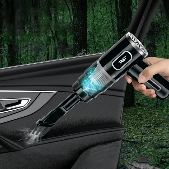 LSLJS Car Vacuum Cleaner, Super Handheld Portable Car Car Vacuum Cleaner, Home Wireless Mini Blowers, Vacuum Collector