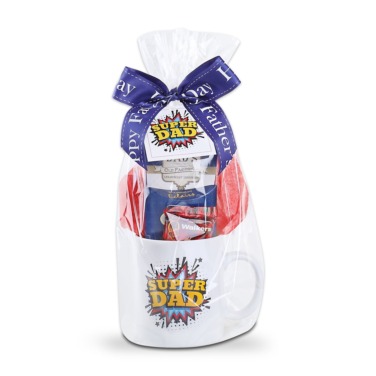 Alder Creek Gift Baskets Super Dad Mug Father's Day Gift
