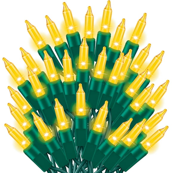 Cadena de luces TWINGLEHOME 100 incandescentes amarillas de 6 m