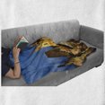 thumbnail image 6 of European Soft Flannel Fleece Throw Blanket, Charles Bridge Tower Dusk Czech Repuclic Prague Architecture Scenes from Europe, Cozy Plush for Indoor and Outdoor Use, 50" x 70", Multicolor, by Ambesonne, 6 of 6