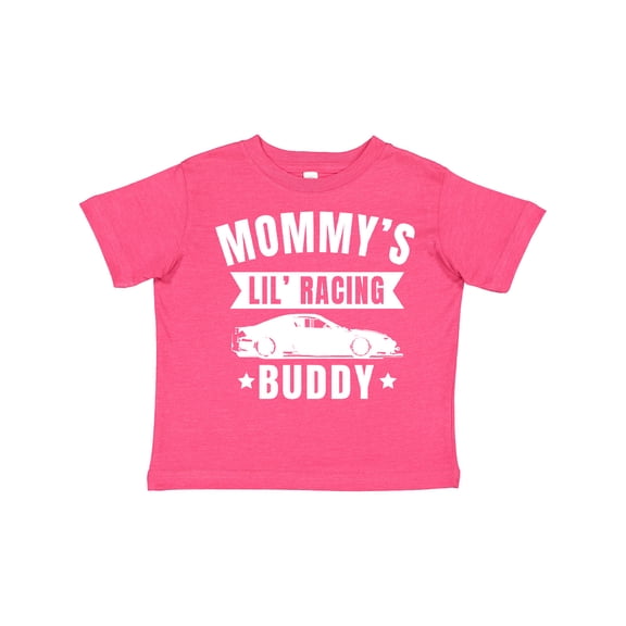 Inktastic Mommys Lil Racing Buddy Boys or Girls Toddler T-Shirt
