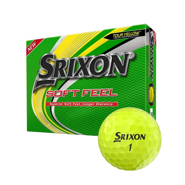 Srixon Soft Feel Golf Balls 12 (1 Dozen), Brand New