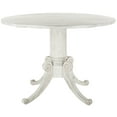 thumbnail image 4 of SAFAVIEH Forest Drop Rustic Foldable Leaf Dining Table, Antique White, 4 of 9