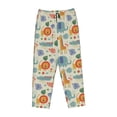 thumbnail image 4 of Balery Jungle Animals print Women's Pajama Pants,Ultra Lightweight Pjs,Lounge Pant-Large, 4 of 9