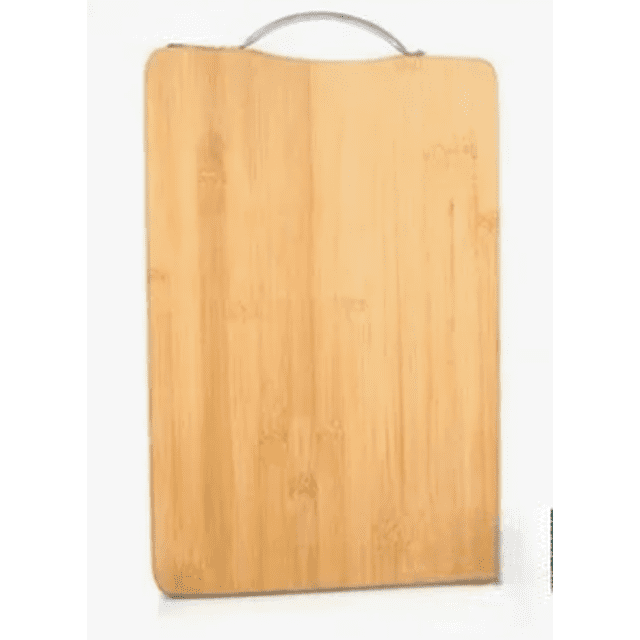 Tabla Xtellar Picar Cortar 28x38cm De Bambú Y Madera Orgánico Natural Color Marron