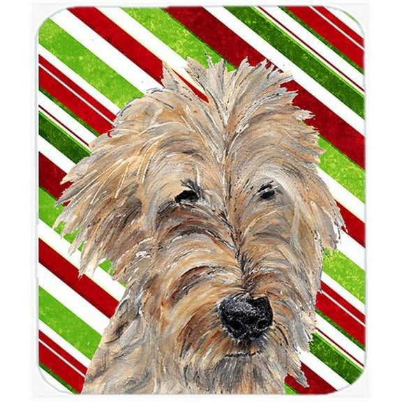 Carolines Treasures  Goldendoodle Candy Cane Christmas Mouse Pad