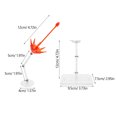 thumbnail image 2 of HONMEET 2Pcs Action Figure Stands Ideal For Collectors In Clear Plastic Decorative Accessory, 2 of 8