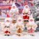 thumbnail image 2 of 5 uds muñecos tejidos a mano de Papá Noel adornos de esquí de Navidad decoración de Navidad Sailing Electrónica, 2 of 5