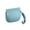 Blue, variant on Silicone Squeeze Open Cosmetic Pouch, Portable Waterproof Small Makeup Bag with Wrist Strap, Multi-Use Storage Pouch for Travel, Toiletries, Earbuds, Cards, Keys, Durable & Easy Clean