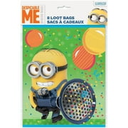 Unique Industries Despicable Me Birthday Party Bags, 8 Count