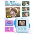 thumbnail image 5 of Seckton Instant Print Camera for Boys Girls , Dual-Lens 1080P Kid Digital Camera Birthday Gifts for 3-12 Year Old Boy Blue, 5 of 7