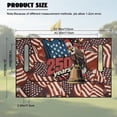 thumbnail image 7 of Yuyamidu 250 Years Golf Cart Seat Covers Eagle American Flag Seat Towel Blanket with Pockets Fit Club Car and More 2 Seater Golf Cart Non-Slip Accessories for All Season, 7 of 7
