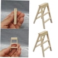 thumbnail image 3 of BEADCEST Mini Foldable Ladder for Kids Playing with Beige Plastic Material Lightweight and Space Saving 2 Pieces, 3 of 8