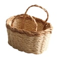 thumbnail image 4 of 1/12 Canasta de picnic de accesorios de casa de muñecas en miniatura con canasta de almacenamiento de casa de muñecas de mango para la escena de la Alto, 4 of 8