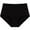 Black, variant on Fnooota Underwear Women, 100% Cotton Briefs High Waist Panties Light Comfort Breathable Stretchy Black ,L