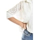 thumbnail image 4 of Blusa bordada de algodon Roman Fashion /Juvenil, 3952 (Blanco) blanco M, 4 of 6