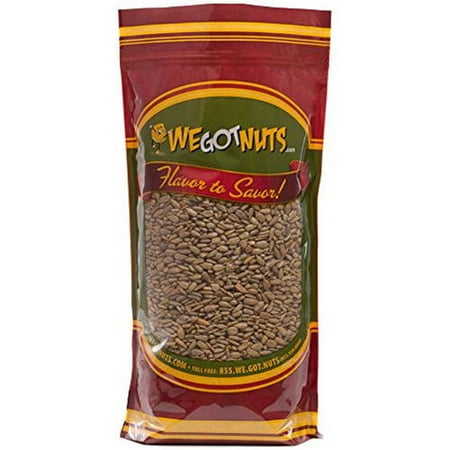 Seed Snack - We Got Nuts Roasted & Unsalted Sunflower Seeds, 1 lb