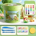thumbnail image 1 of Play Dough For Kids DIY Modeling Clay Non Toxic Soft Colorful Bulk Toddler Crafts Toy Set Creative Toy, 1 of 8