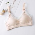 thumbnail image 4 of asdoklhq Summer Fall Sports Bras for Women 2023,Womens Fashion Plus Clearance Ladies Comfortable Breathable No Steel Ring Front Buckle Breastfeeding Bra Woman Underwear, 4 of 9