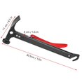 thumbnail image 4 of EOTVIA Lightweight Outdoor Camping Tent Aluminum Alloy Hammer Mallet Peg Remover, Camping Hammer, Outdoor Camping Hammer, 4 of 7