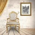 thumbnail image 3 of Wang, Melissa 25x32 Gold Ornate Wood Framed with Double Matting Museum Art Print Titled - BandW Us Cityscape-Los Angeles, 3 of 4