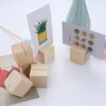 thumbnail image 3 of OULII 10Set Game Card Holder Stand Square Shape Wood Material Steady Standing Home Decor, 3 of 8