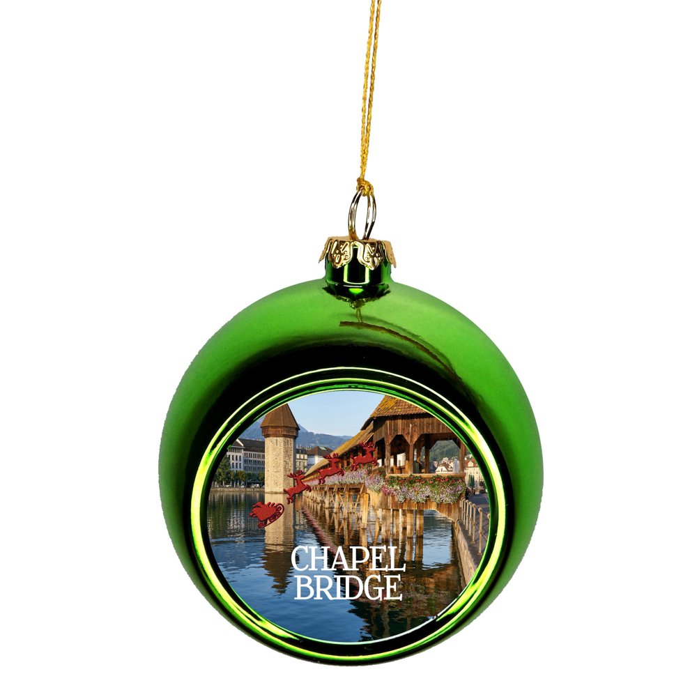 Switzerland Christmas Ornament Swiss Christmas Ornament Lucerne