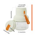 thumbnail image 2 of Portable Juicer Wireless PP Material Large Leakproof Juice Cup Function Lid Design for Protein Shakes Ice Travel Gym Home Daily Use 1pc, 2 of 3